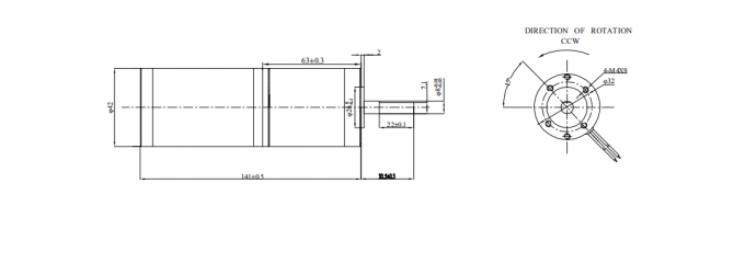 esfuerzo de torsión del motor eléctrico del engranaje de 6V 12V 24V alto 12 30 60 RPM para el café de Groby 0